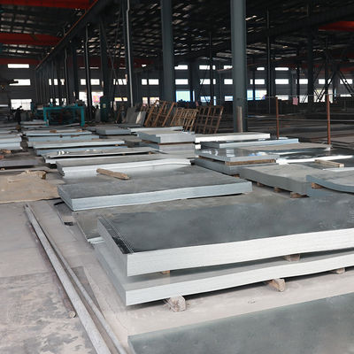 Carbon Steel Hot Dipped Plain Sheet Metal Coated With Zinc DX52D ASTM